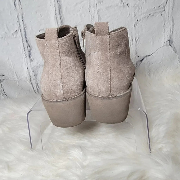 Reaction by KENNETH COLE Womens Grey Wedge Platform Ankle Boot Bootie Casual 8 - Picture 7 of 11